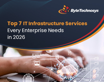 top 7 IT infrastructure services